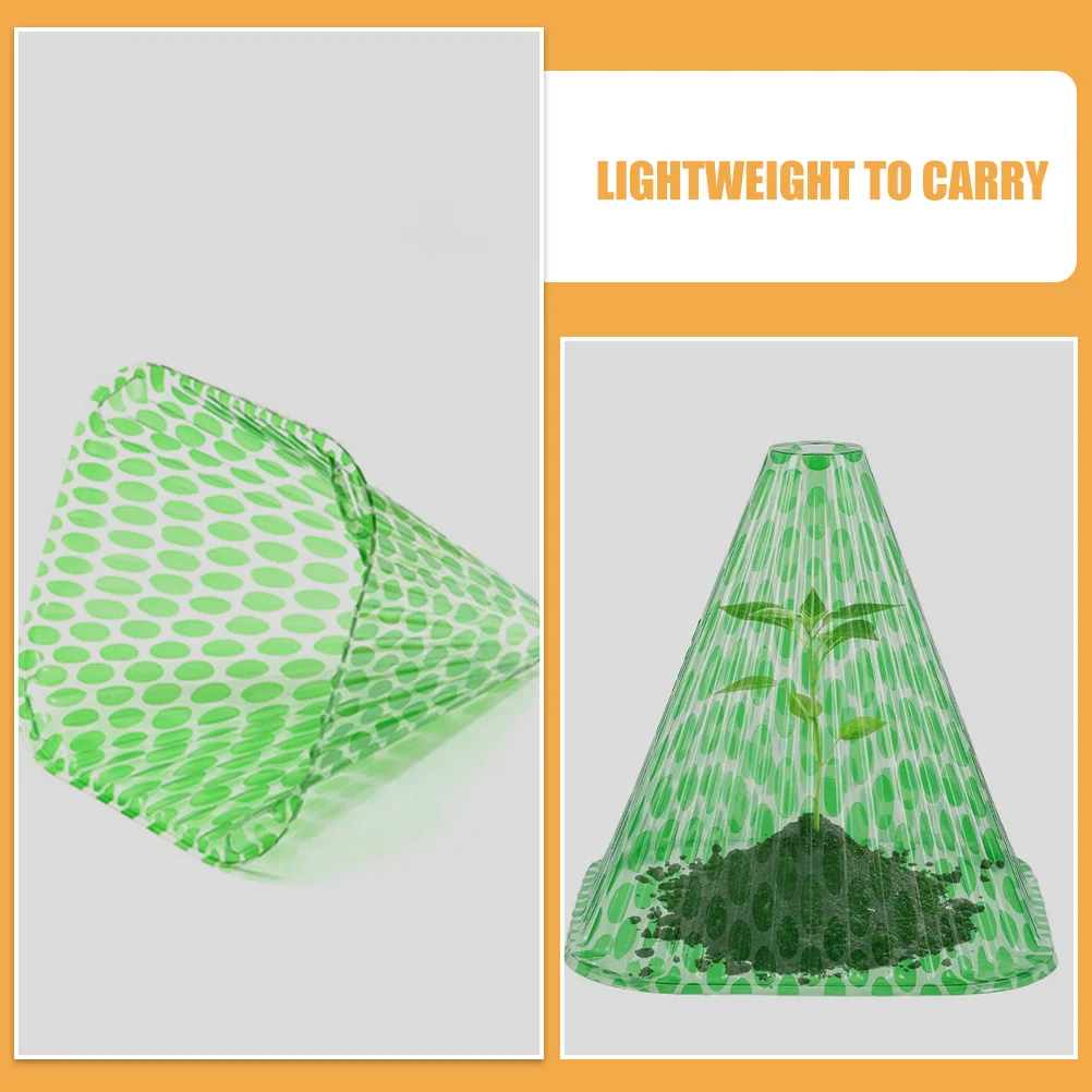 

10pcs Plant Protection Covers Pet Durable Lightweight Garden Cloches For Winter Frost Protection Reusable Plant Covers Outdoor