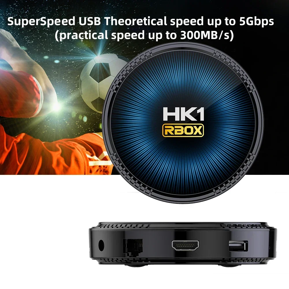 HK1 RBOX W2 Android 11.0 Smart TV BOX 4K Amlogic S905W2 2G/4G 16G/32GB/64GB 3D Wifi 2.4G&5G Support IP&TV Media Google Player