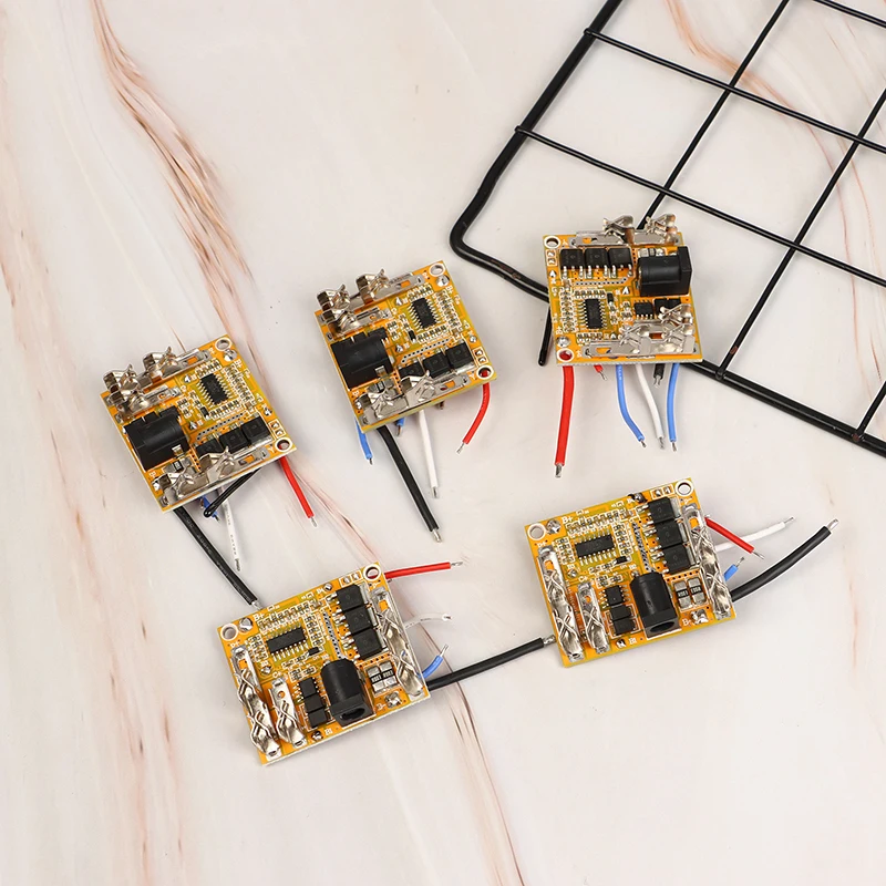 Modul papan pelindung baterai Lithium, 5S 18/21V BMS 18650 Li-ion, modul PCB sel Lipo polimer PCM