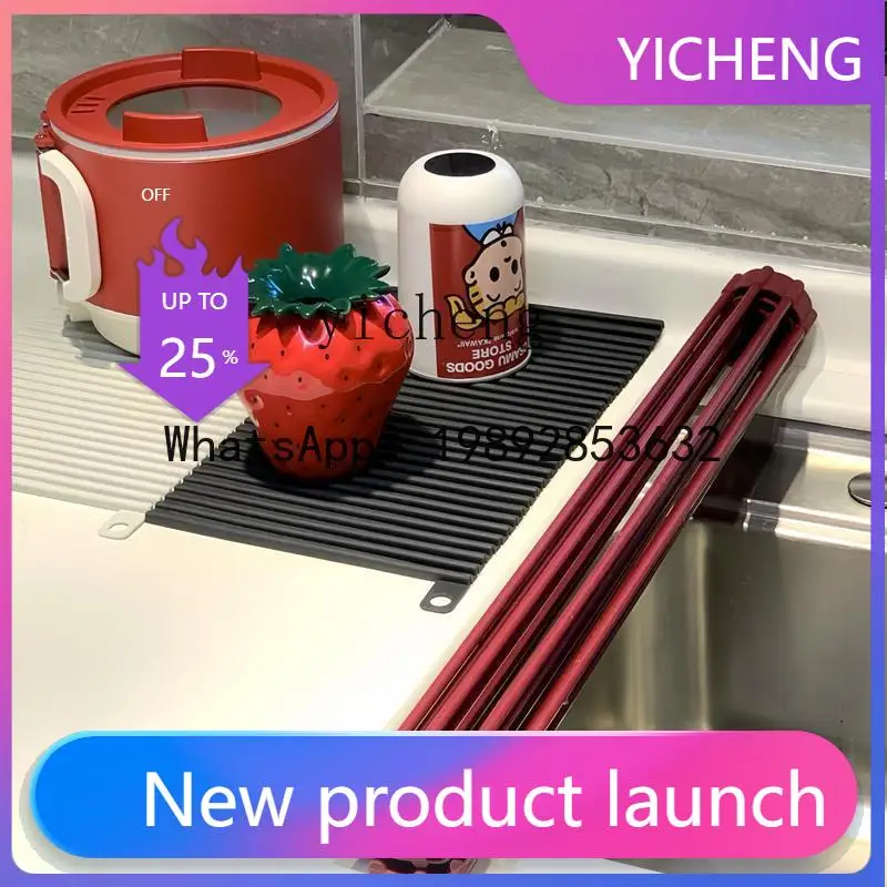 

X2 Sink Draining Rack Kitchen Dishwashing Sink Bowl Plate Cup Countertop Storage Rack decoration home