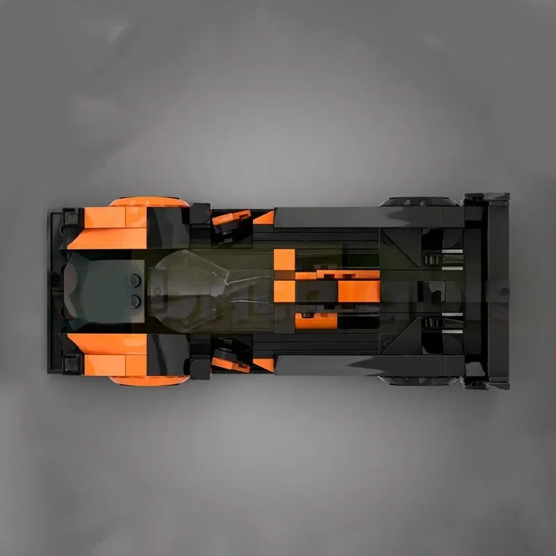 ตัวต่อ MOC McLarenesd LMDh ไฮเปอร์คาร์ 312 ชิ้น ชุดตัวต่อโมเดลเมือง ของเล่นตัวต่อสถาปัตยกรรม DIY ของขวัญคริสต์มาส ของขวัญวันเกิด เสริมสร้างความคิดสร้างสรรค์และการเรียนรู้