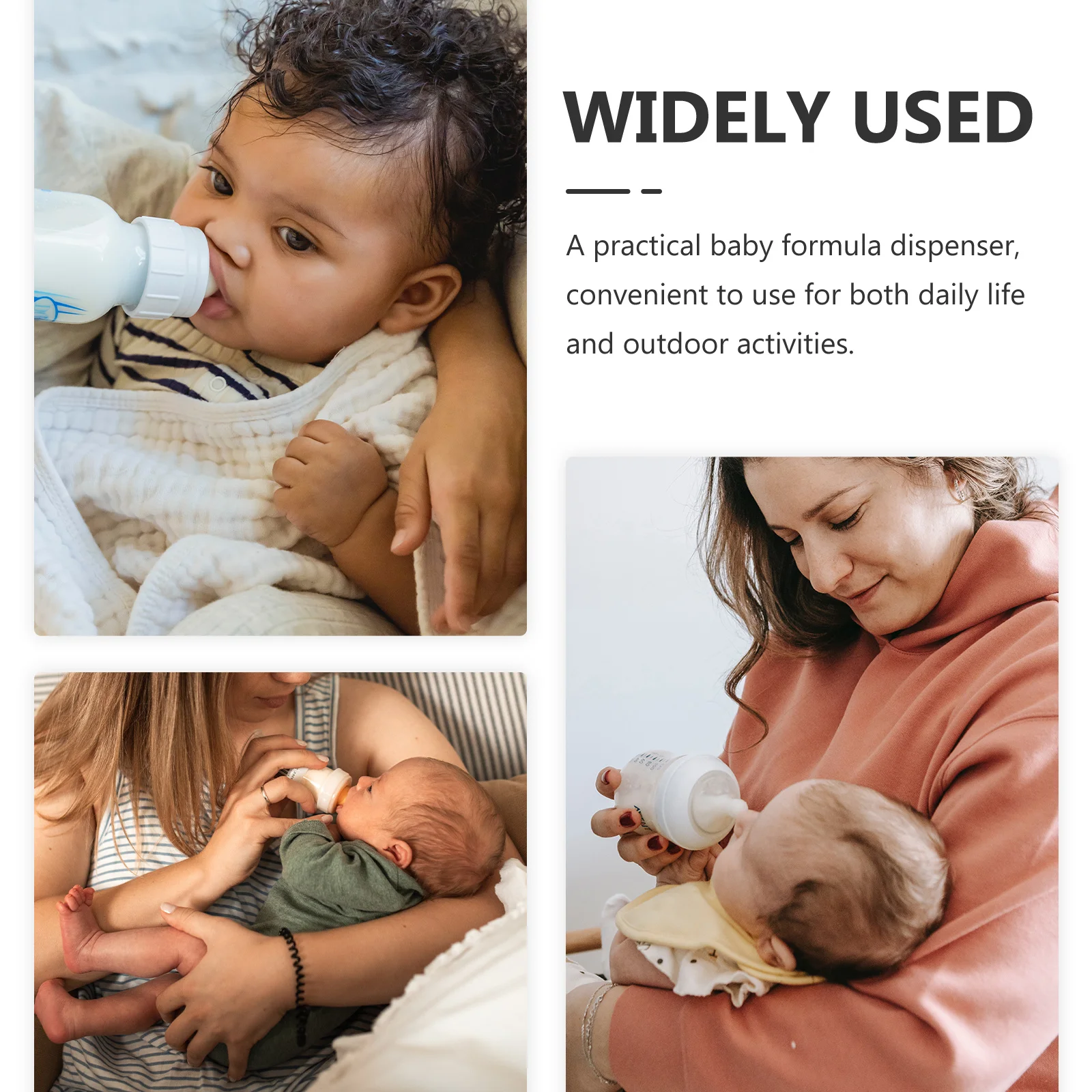 

Baby Formula Box Large Capacity Portable Milk Powder Container Leak-Proof Infant Food Storage Case For Travel Outdoor