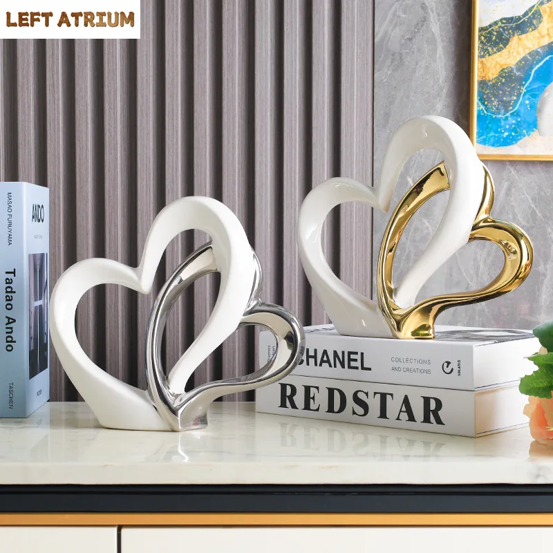 

Modern Love, Simple and Luxury Decoration, Living Room, foyer, wine cabinet, TV cabinet, high-end home gift decorations