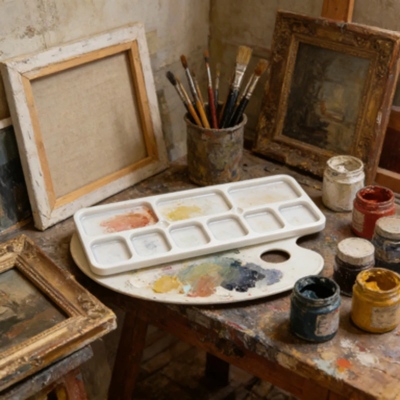 ถาดผสมสีพลาสติกแบบหลายช่อง ป้อ - Acrylic Pour Paint บทวิจารณ์และราคา