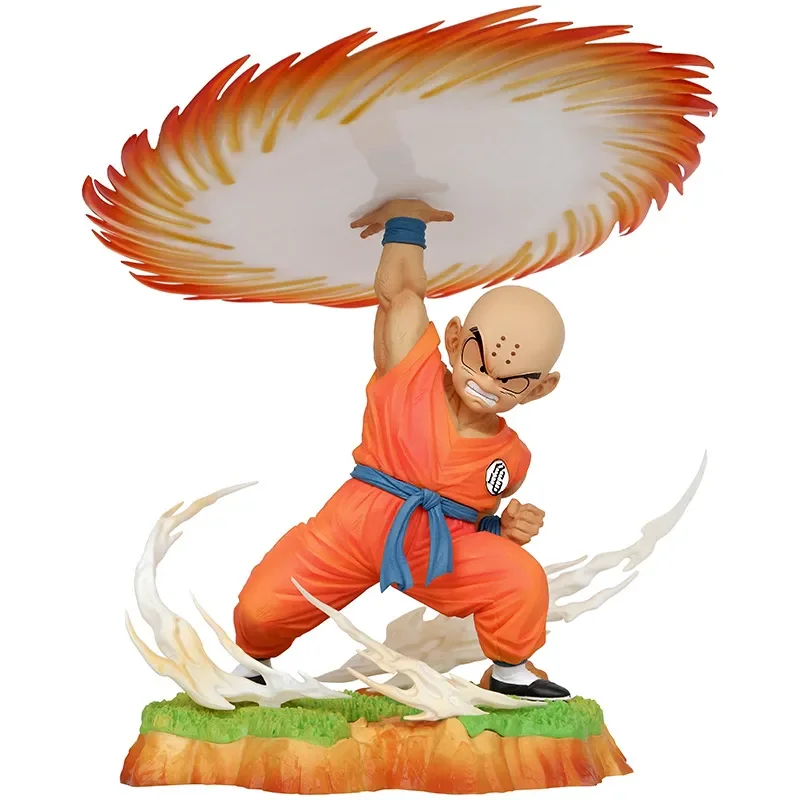 

Bandai Dragon Ball Kienzan Kuririn Figure Namek Kuririn Figurine PVC Satue Action Figures Collection Doll Model Toys Gifts 18cm