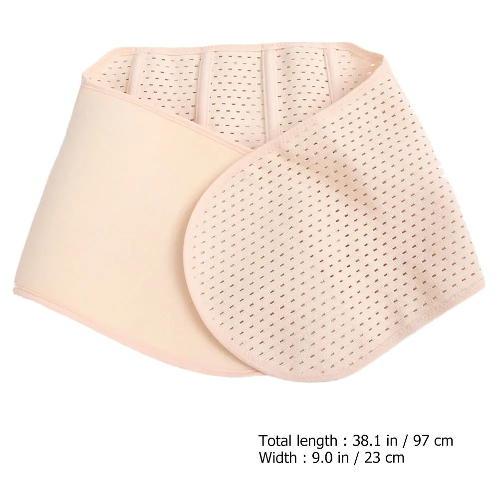 

Postpartum Belly Girdle Flesh Color High Elasticity Comfortable Recovery Support Belt for Women Natural Birth C Section Tummy
