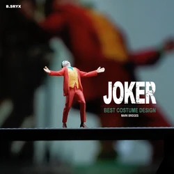 1/64 Dance Joker Miniature Model Resin Doll DIY Prop Shooting Scene Decoration Handmade Figure
