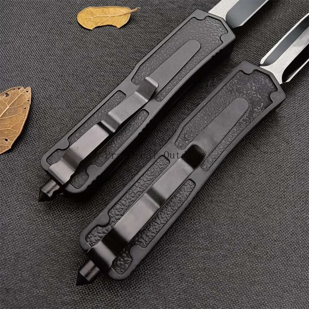 NEW MICR 7699 Tactical Knife 440C Blade Zinc Alloy Handle Outdoor EDC Pocket Knives Utility Camping Hunting Tool Folding Knife