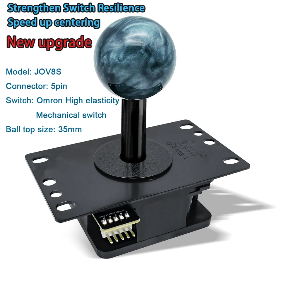 Qanba Gravity Mechanical Arcade Joystick Shafts Silent Lever JOV8S