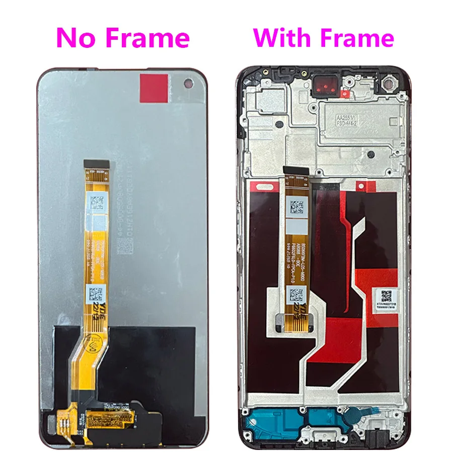 6.59\'\' IPS For Oppo A96 LCD Display Screen Touch Panel Digitizer Replacement Parts For Oppo A96 LCD With Frame 	CPH2333