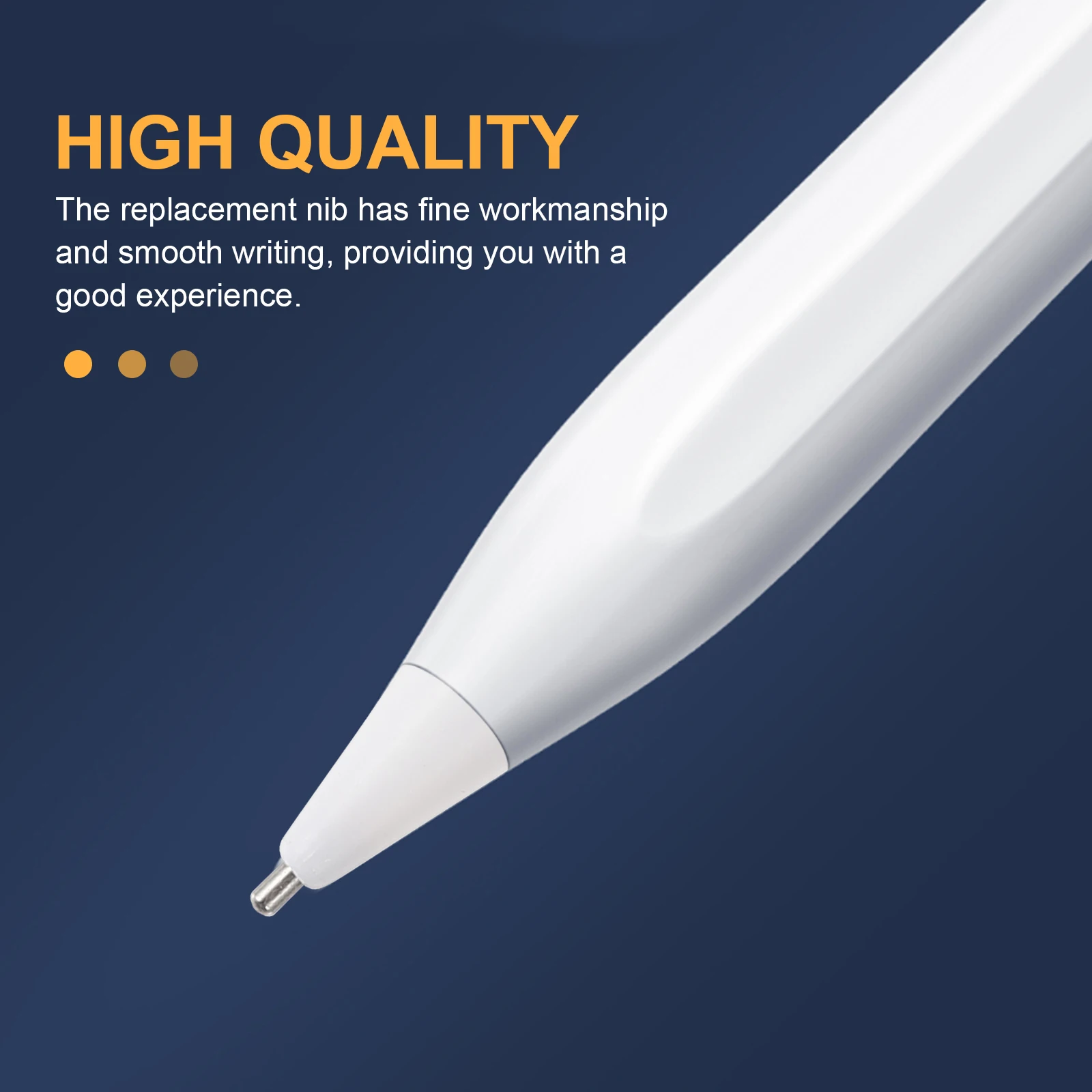 

Portable Stylus Tip Replacement Touchscreen Pen Accessory Refill Lightweight Compact Plastic Stainless Steel