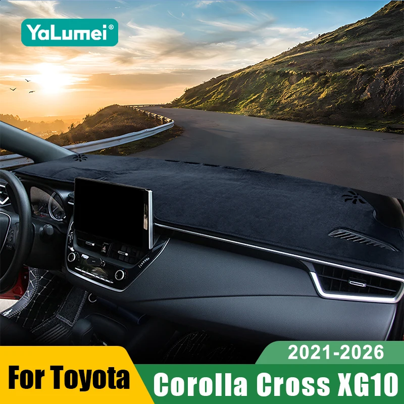 Für Toyota Corolla Cross XG10 2021 2022 2023 2024 2025 2026 Hybrid-Auto Armaturenbrett Sonnenschutzabdeckung Rutschfeste Matte Zubehör