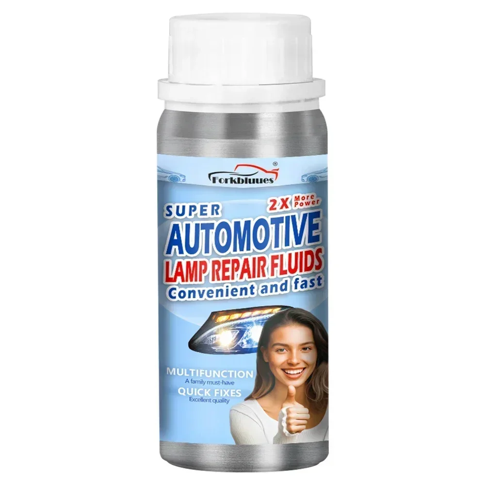 800ml Headlights Liquid Polymer Headlight Chemical Polish Repair Fluid Refurbishment Scratch Repair Polishing Headlights Kit
