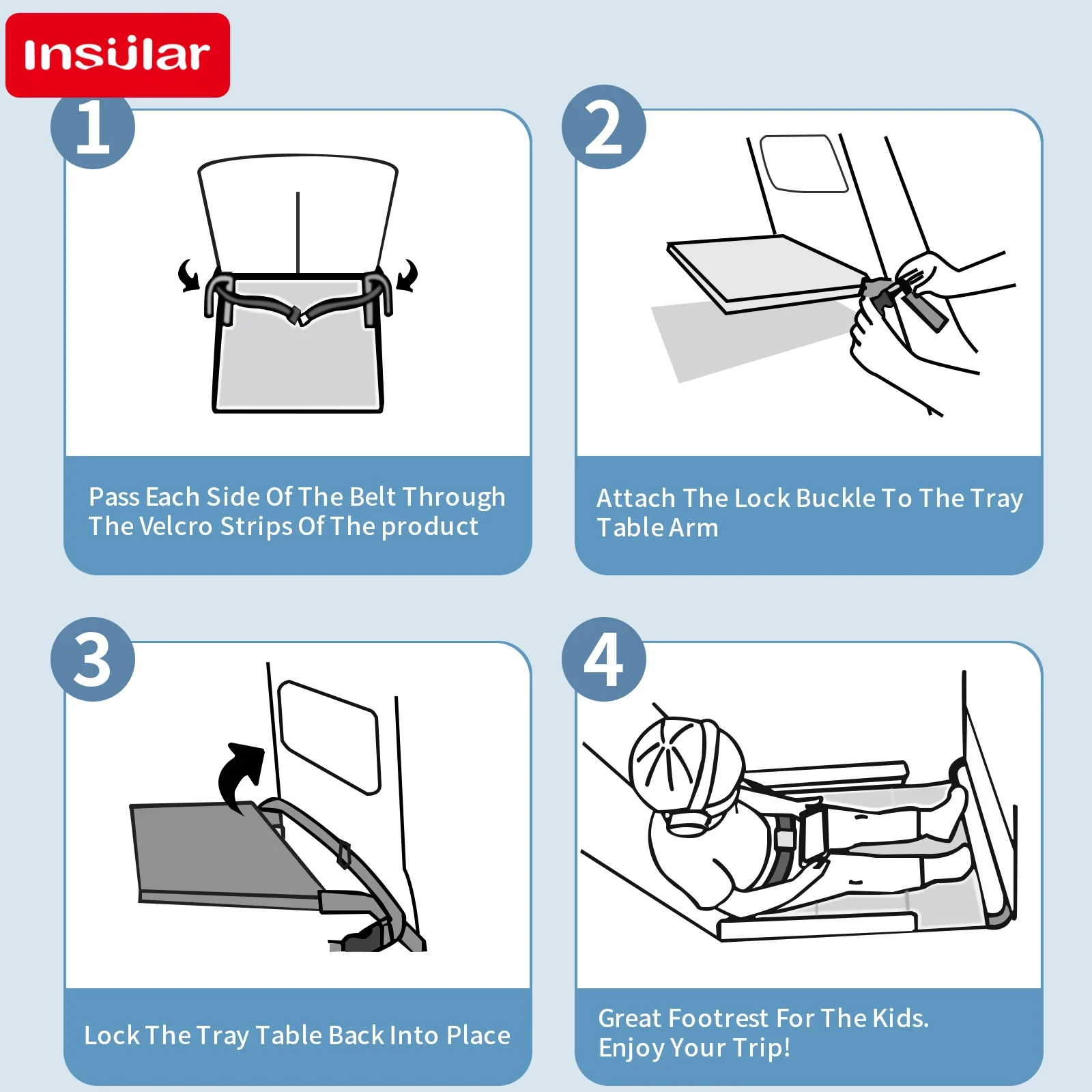 Hamaca de viaje de avión para niños, cama de poliéster, extensor de asiento de avión impermeable, almohadilla de extensión de asiento de avión de dibujos animados para niños, fácil de limpiar