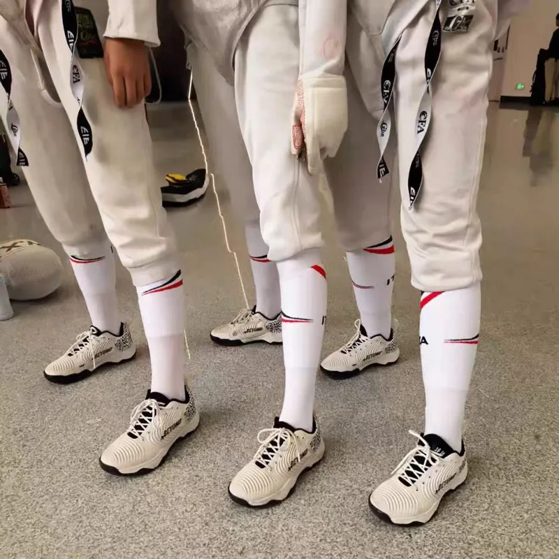 Professional Fencing competition sports shoes Lace Up Non-Slip Mens womens Indoor Sport Shoe High Quality Fencing training shoe