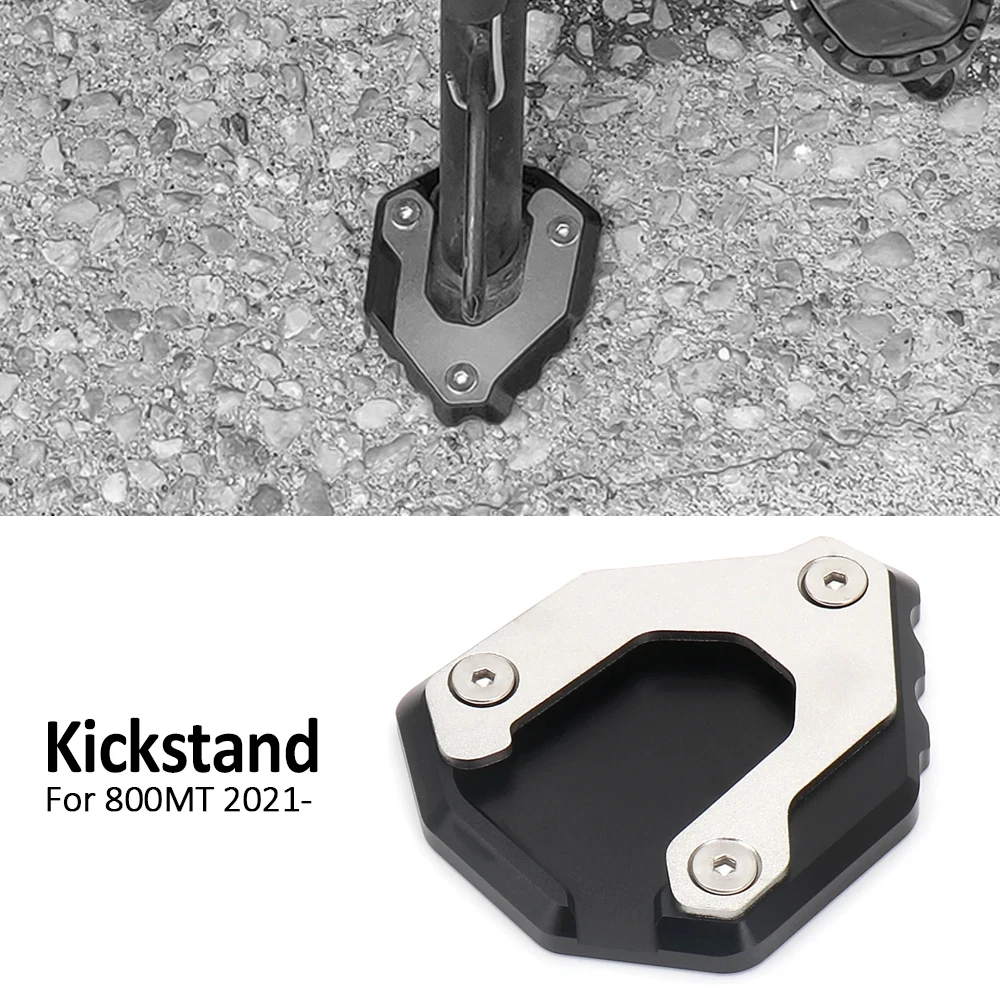 

Fit For CFMOTO 800MT CF MOTO 800 MT 2021-2024 Motorcycle Side Stand Enlarger Plate Kickstand Extension CNC Aluminum