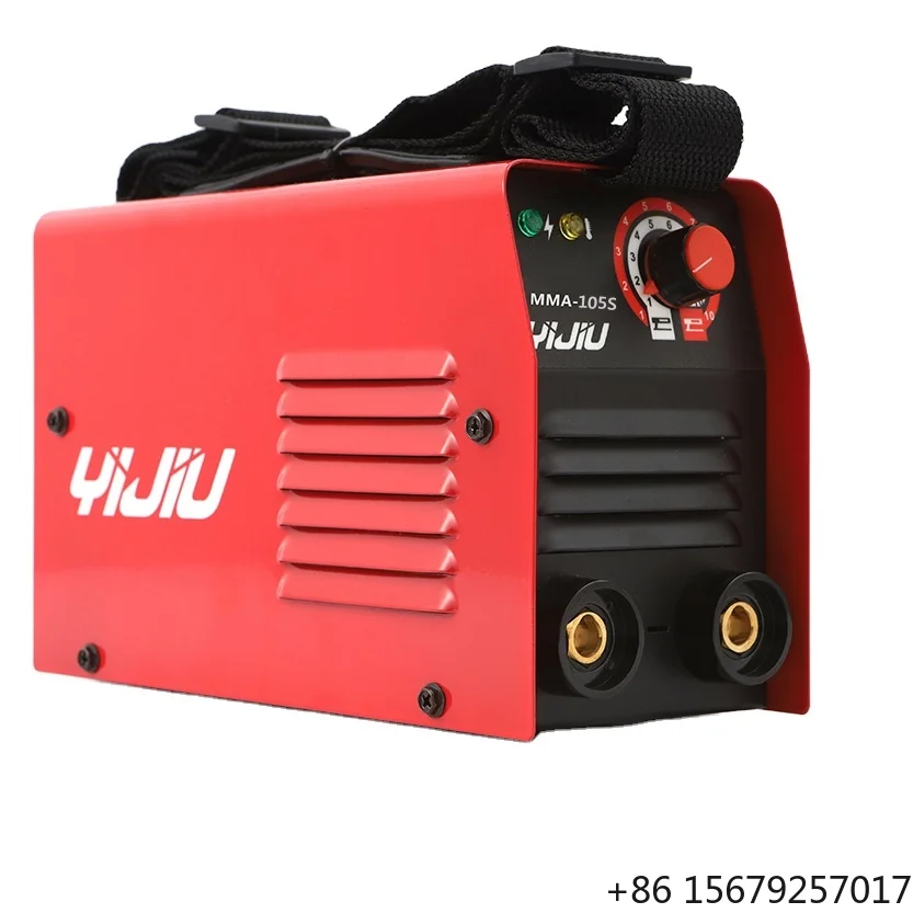New YIJIU 105A Mini ARC Welder 220V Portable IGBT MMA Stick Welding Machine for Home DIY & Repair