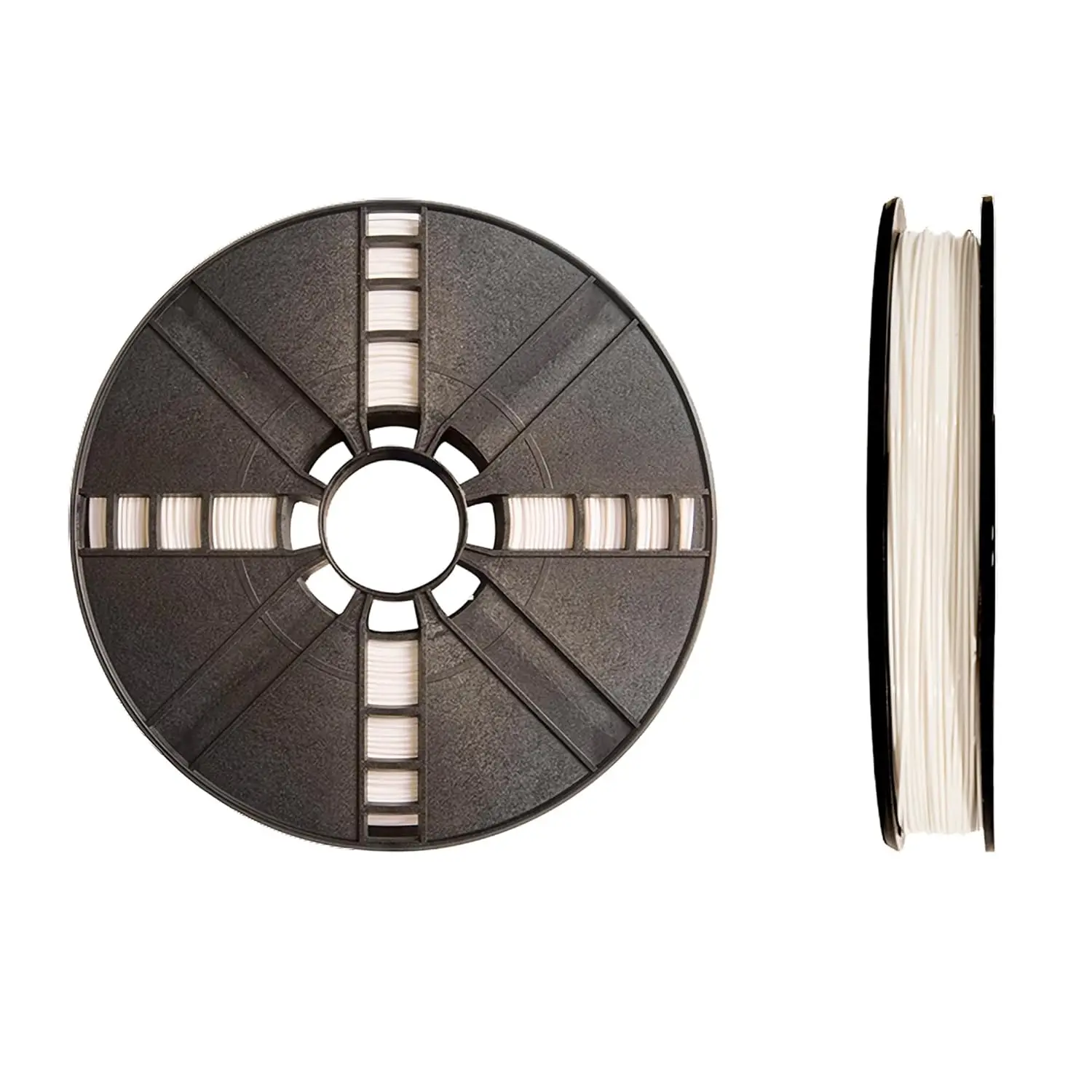 

Premium PLA 3D Printer Filament, True White, Large Spool for Compatible Printers