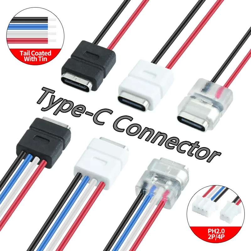Type-C Connector LN-002 Standard Electronic Component for Electrical Engineering