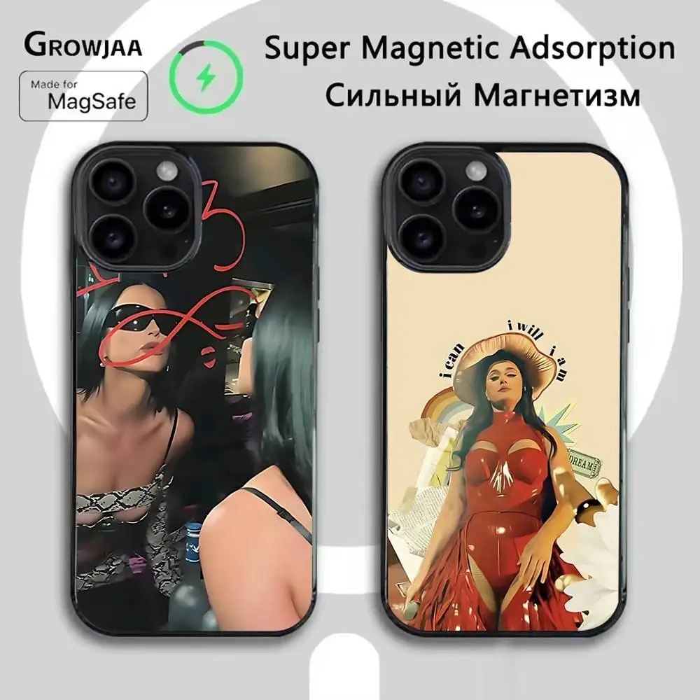 

Singer K-Katy Perry Roar Phone Case For iPhone 17,16,15,14,13,12,11,Pro,Max,Plus,Mini,SE4,E Magnetic Magsafe Wireless Charging
