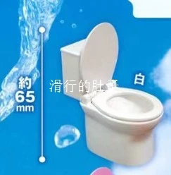 Bushiroad Japan Gashapon Capsule Toys Figure Cute Flush Toilet Miniature Figurine Anime Kawaii Gachapon Gift