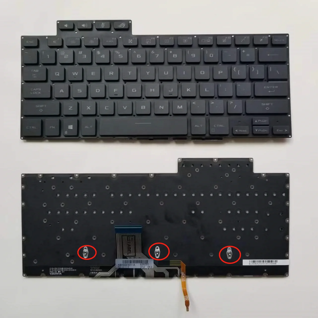 

New US Backlit Keyboard For ASUS ROG Flow X13 GV301 GV301QC GV301QH GV301QE Gaming Laptop 2021 2022 Years