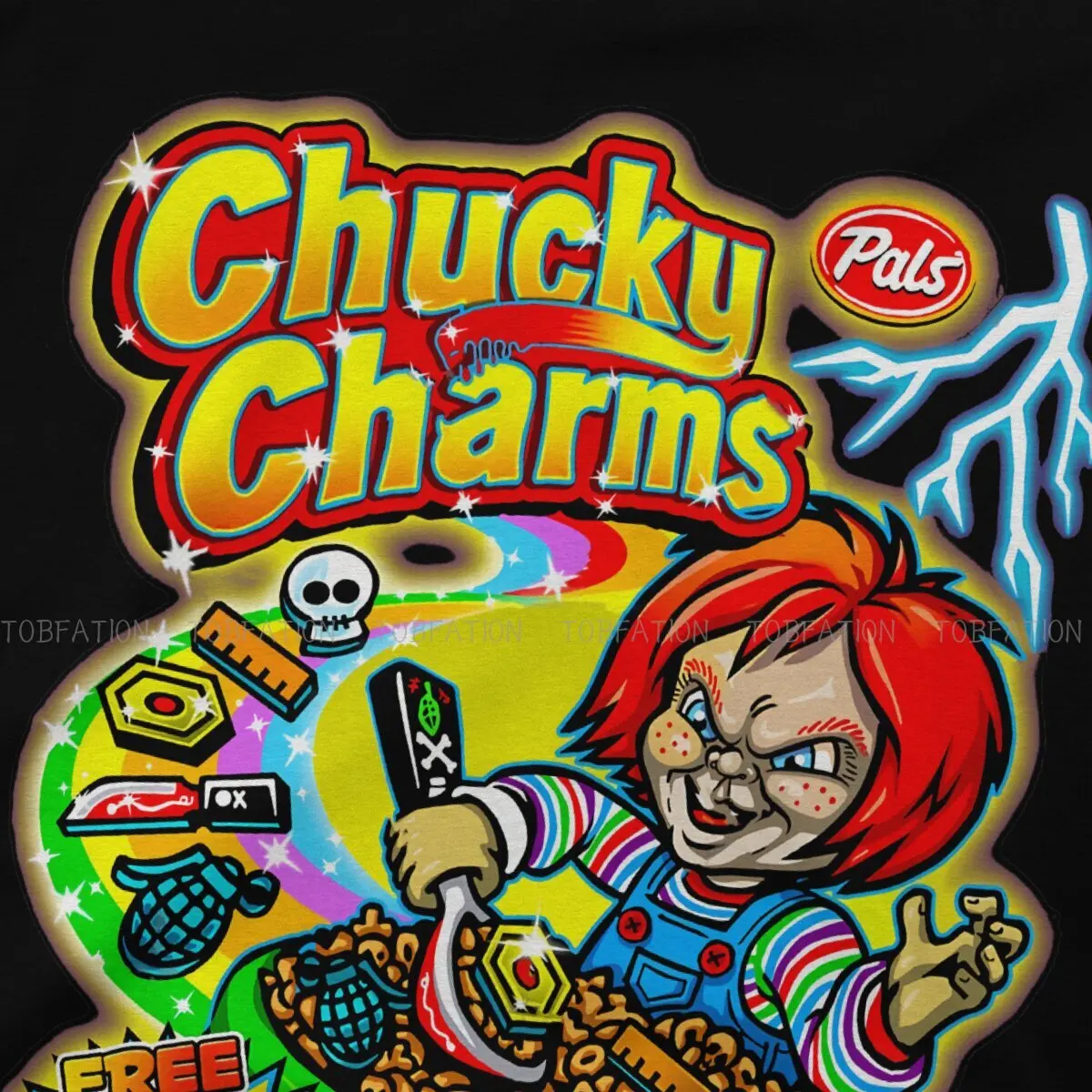 Picture 5: CHUCKY CHARMS Special Polyester TShirt Child‘s Play Top Quality Creative Gift Idea  T Shirt
