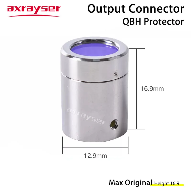 Raycus & Max IPG Output Protective Connector Lens 1.5KW 3KW Original QBH Fiber Laser Source Protection Cap Fiber Optic Crystal