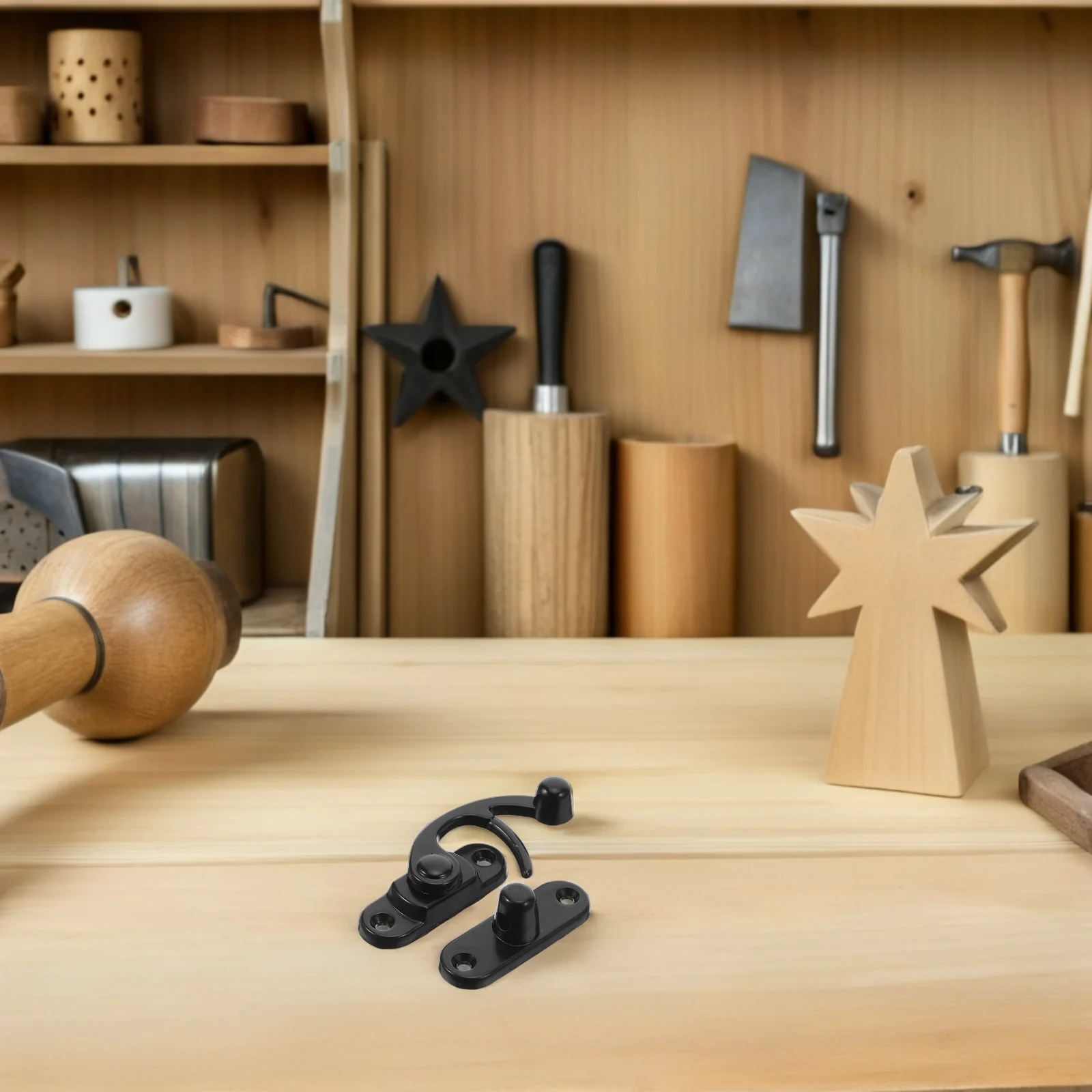 

6Pcs Retro Jewelry Box Latch Zinc Alloy Metal Buckle Lock Vintage Hasp for Wood Treasure Boxes Chest Lock Jewelry Box Latch