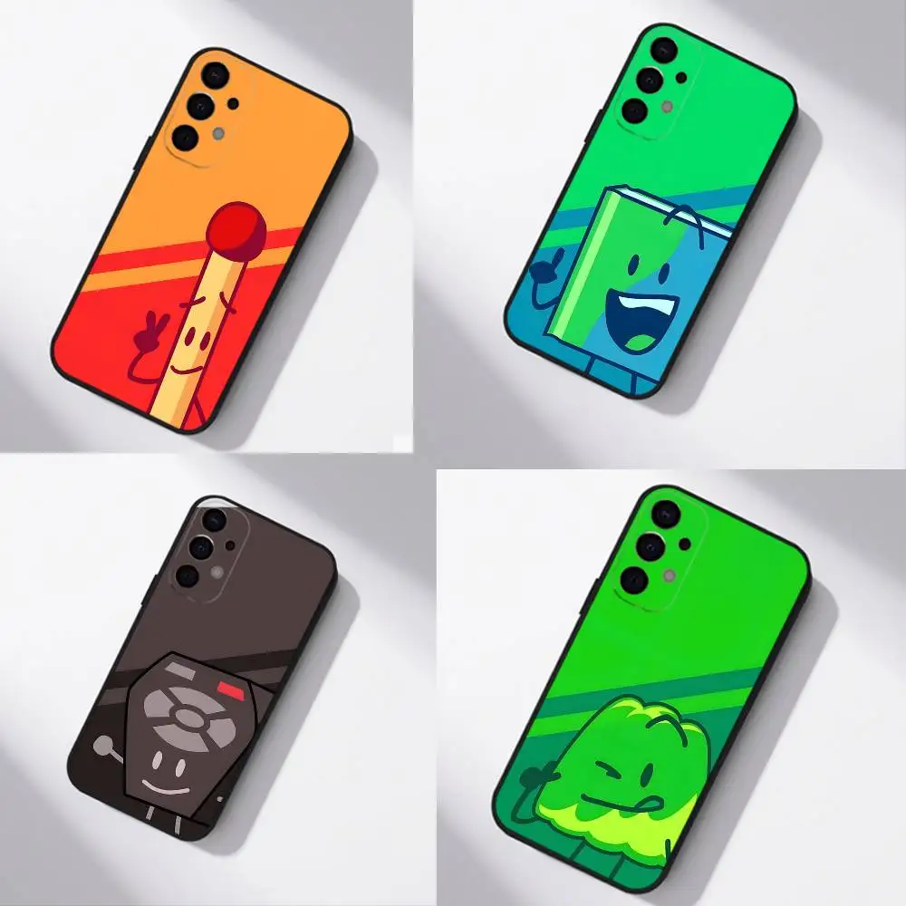 

Bfdi Battle For D-Dream Island Shockproof Phone Case For Samsung S25,S24,S21,S22,S23,S30,Ultra,S20,Plus,Fe,Lite,5G Black Cover