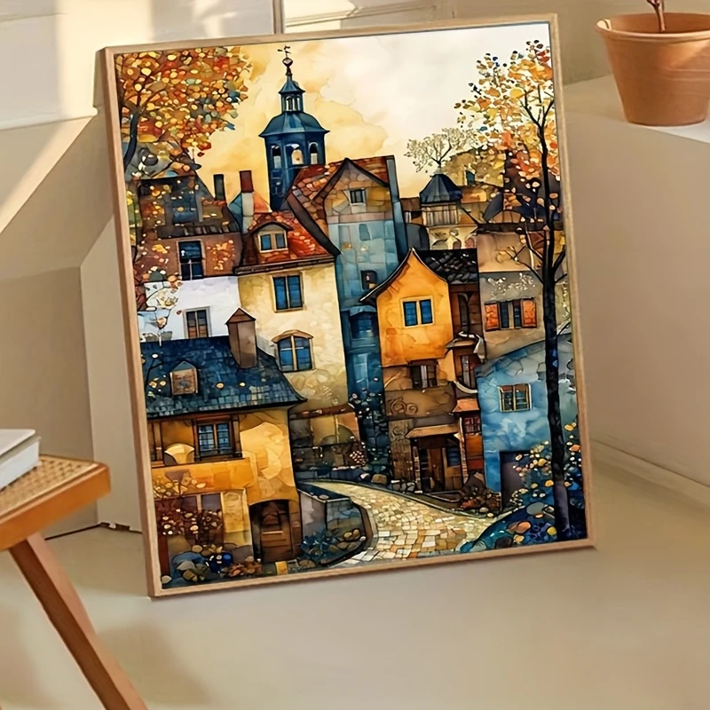 

Beauty House Scenery 500/1000/1200/2000 PCS Jigsaw Puzzles Family Activity Games DIY Puzzle for Living Room Home Decor Frameless