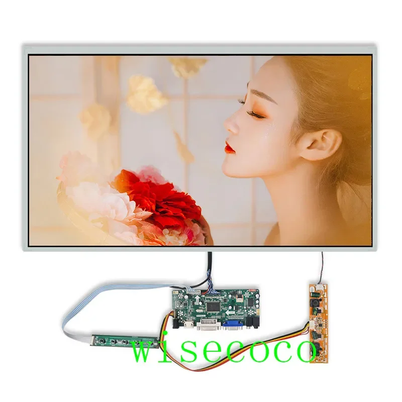 23.8 Inch IPS MV238FHM-N10 LCD Display 1920*1080 FHD Monitor LVDS VGA DVI Controller Drive Board 30 Pins Desktop Tablet Wisecoco