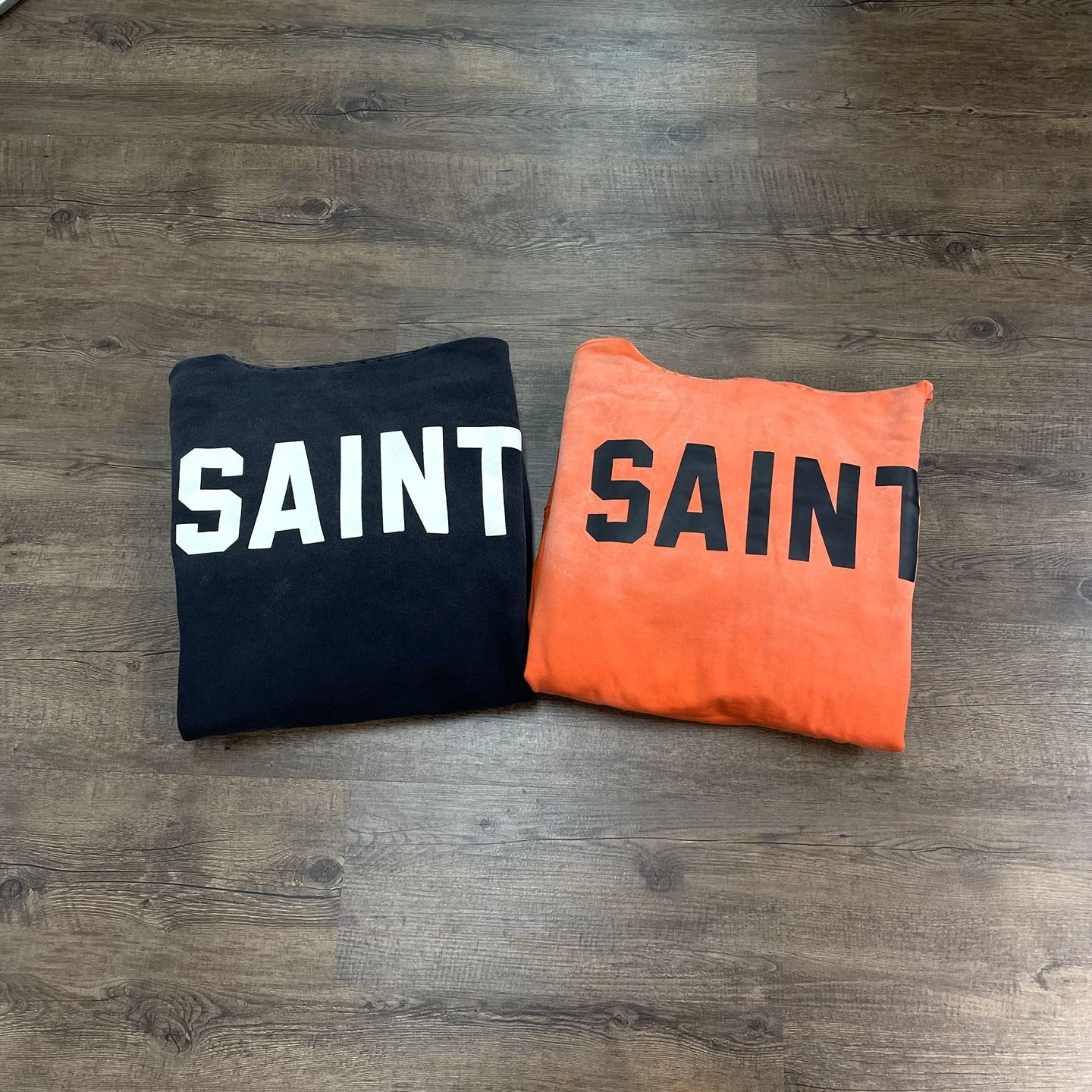 Yao mode SAINT OF Michael 25SS Streetwear ample Baggy Logo imprimé Style Simple hauts à capuche sweat-shirt décontracté à capuche pour hommes