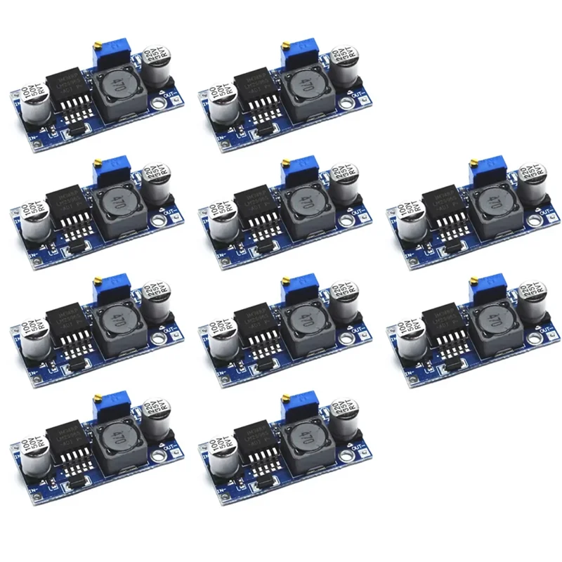 PHILE-Lm2596s DC-DC MÓDULO Regulador de Tensão Step-Down Ajustável LM2596S-ADJ 3-40V PLACA de Fonte de Alimentação 3A Conversor Buck