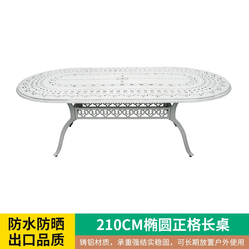 Factory Direct 2026 Top sedie da cortile esterno Set tavolo e sedie da balcone all'aperto per villa impermeabile