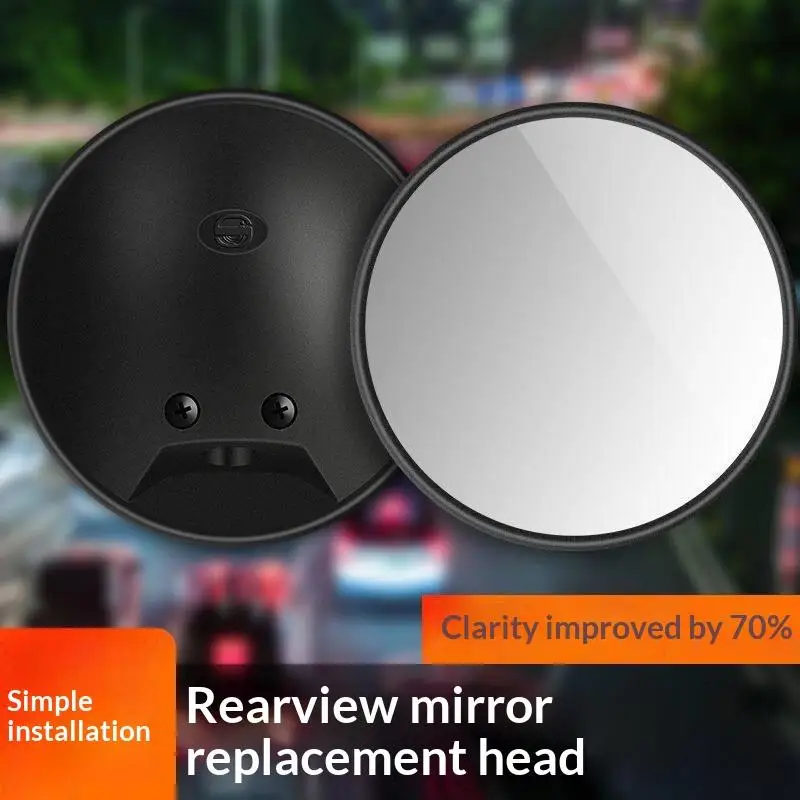 Motorcycle Mirrors Universal Handlebar Motorcycle Rearview Mirrors Scooter E-Bike ATV Dirt Bike Rear View Mirrors HD Side Mirror