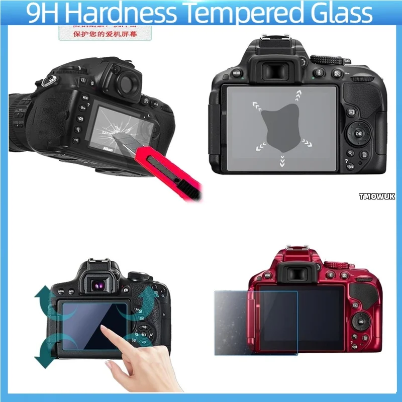

For Fujifilm XT-5 XT-4 R50 R8 XS10 X-100V Pro3 Tempered Glass With OCA Coating - 9H Anti-Scratch HD Screen Protector