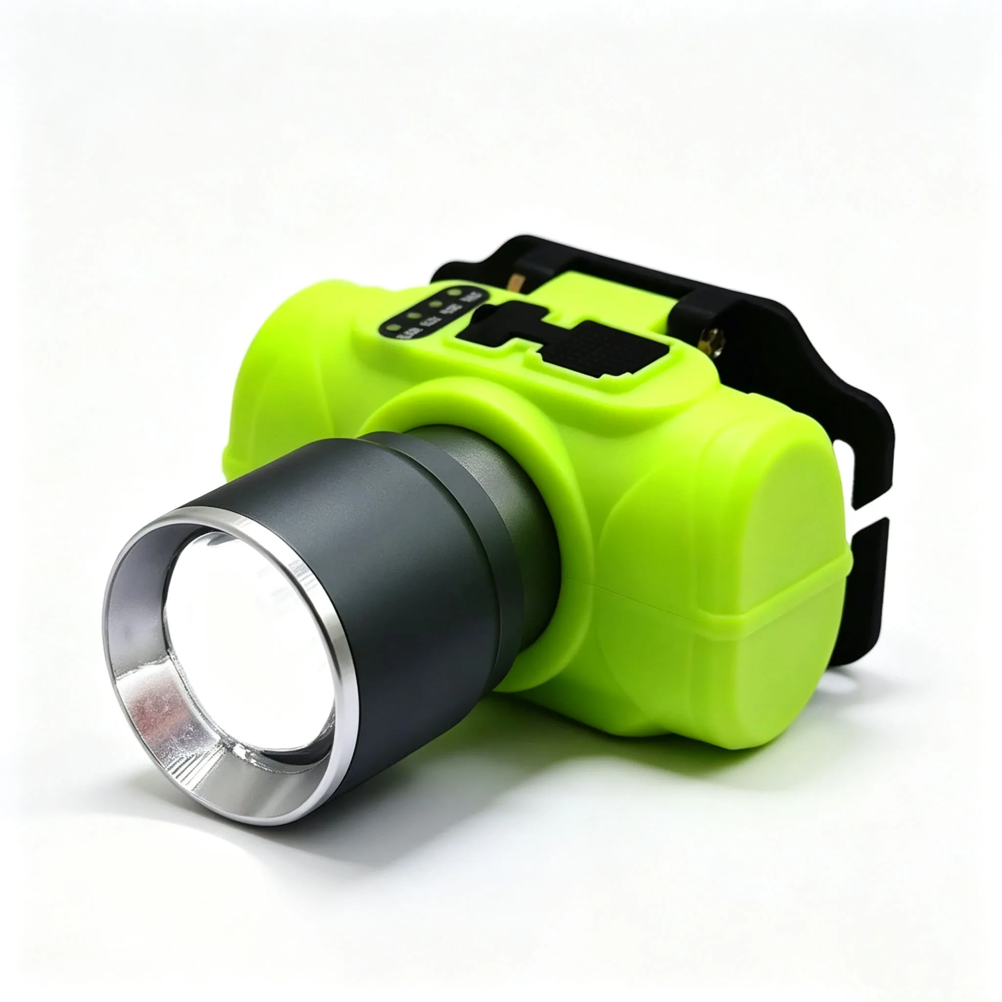 50W Zoomable LED Headlamp 1200mAh USB Rechargeable Lithium Battery Head Light 8 Lighting Modes Adjustable Headband Headlamp for