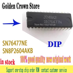 SN76477NE SN76477N SN76477 SN8P2604AKB SN8P2604 DIP-28 1pcs/lot