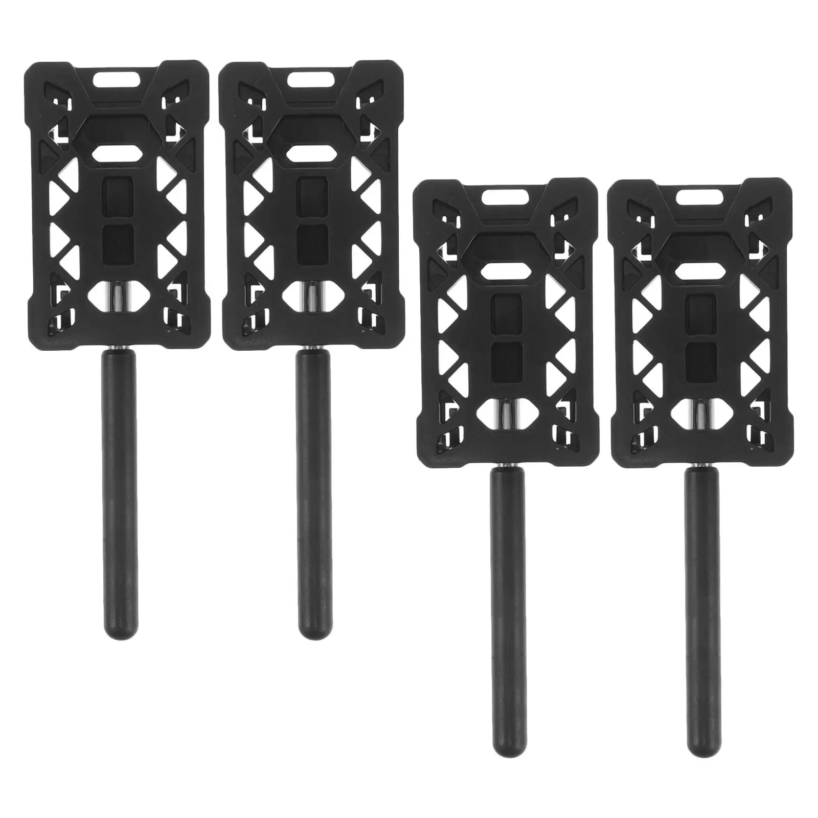 4Pcs Telescopic Parking Rod Parking Card Holder Car Payment Swiping Stick Vehicle Gate Toll Contactless Grabber Tool Automotive