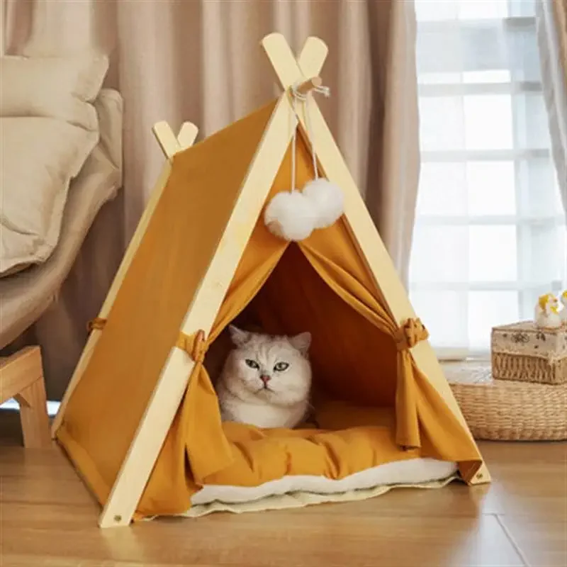 

Cat litter universal winter Internet celebrity kennel pet tent winter removable and washable closed teddy indoor cat