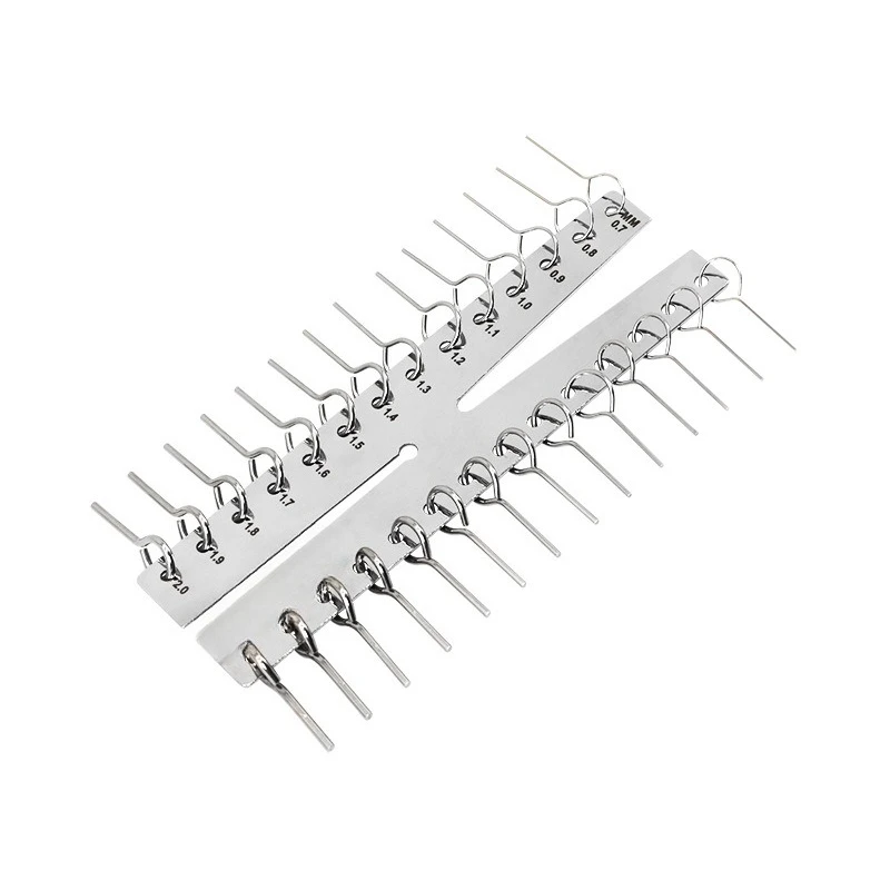 Capillary inner diameter and outer diameter measuring tool Refrigeration air conditioning Copper tube