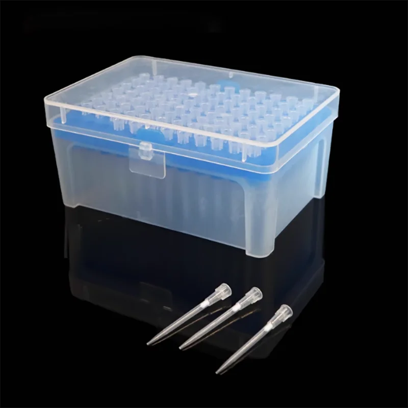 Boxed filter element suction head pipette tip 10ul length 20 50 100 200 1ml plastic sealing and sterilization