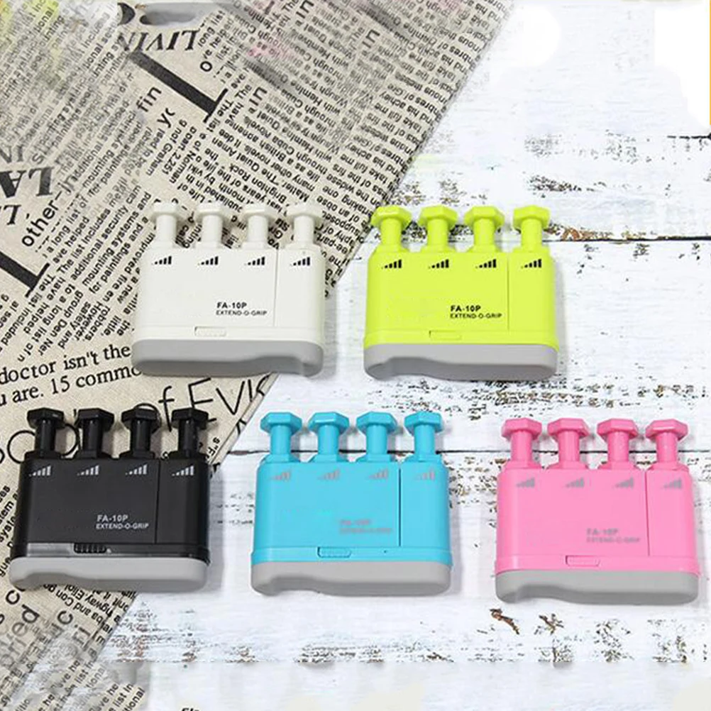 

Finger Practice Apparatus Portable Exerciser Tension Trainer Device Guitar Hand