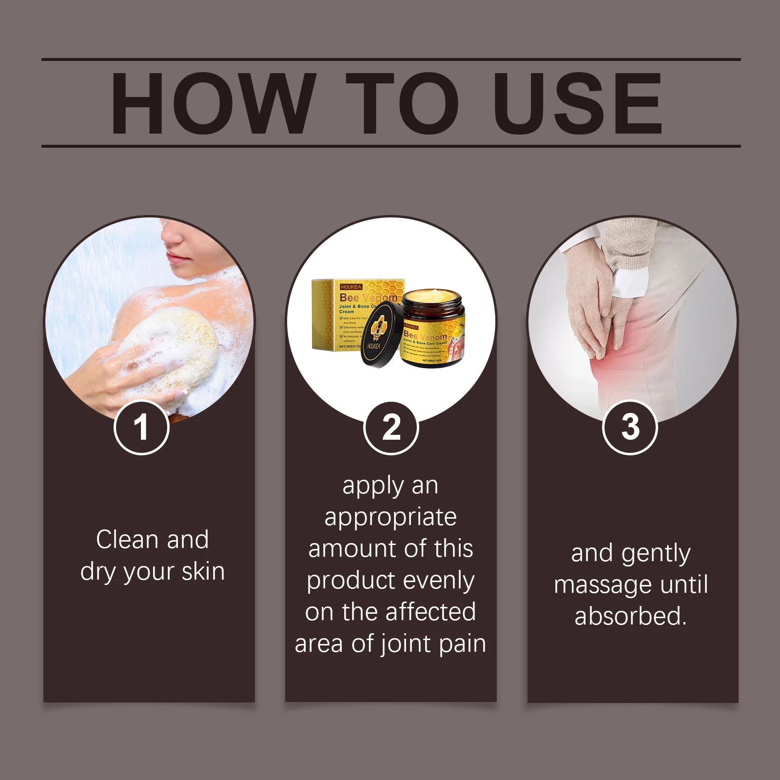 كريم مهدئ للعناية بالجسم لتحسين مرونة المفاصل لتعزيز إصلاح الأنسجة المشتركة وتخفيف إزعاج المعصم والركبة