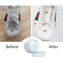 30ml White Leather Dyed Paint Diy Shoe Paint Paste Leather Sofa Bag Clothing Repair Color Change Pigment Leather Paint