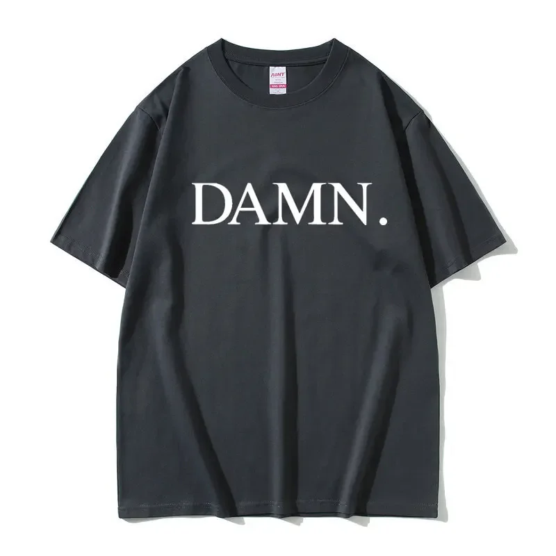 Rapper Kendrick Lamar DAMN Same Graphics T Shirt Summer Men Women