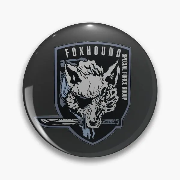 Metal Gear-Pin de botón suave de zorro sólido para amantes, insignia divertida de Metal de dibujos animados, regalo de moda, Pin de solapa, joyería, sombrero creativo bonito