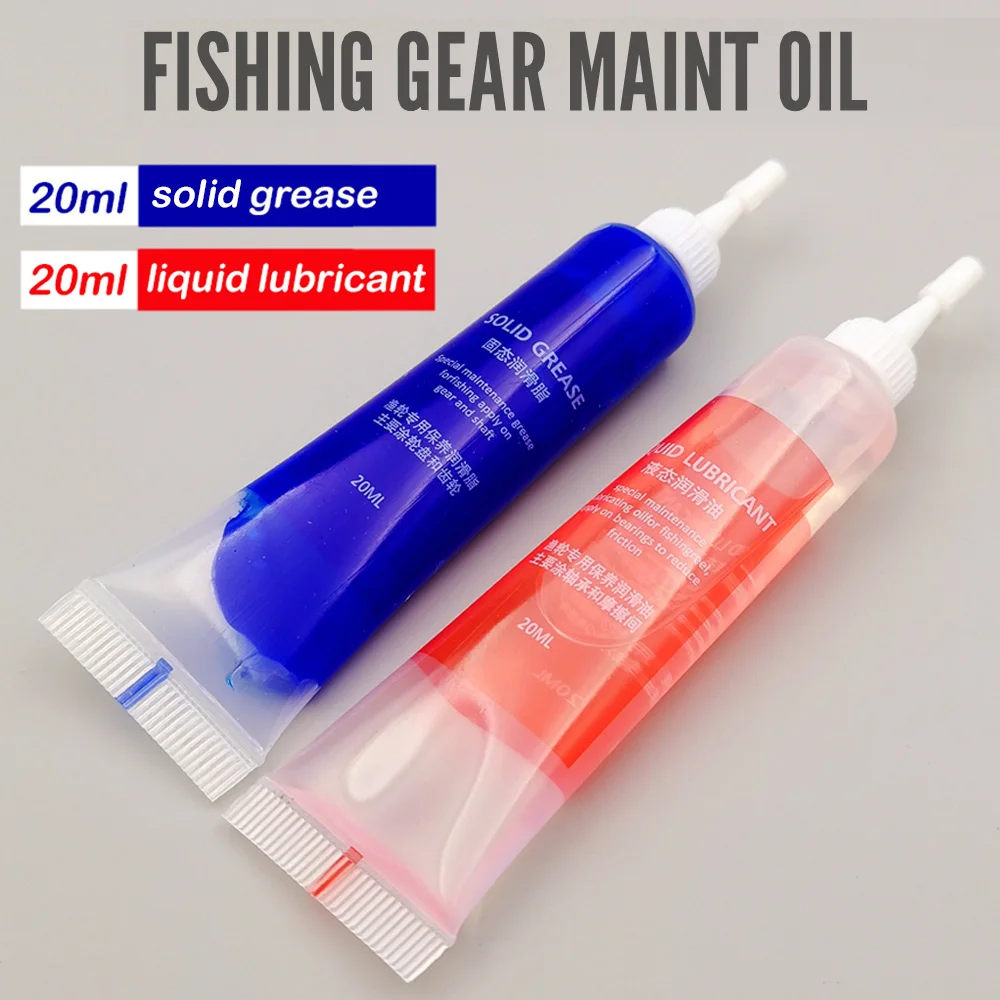 Fishing Reel Maintenance Oil And Grease Bearing Lubricant Oil Gear Protective Grease Casting Spinning Reel Maintenance