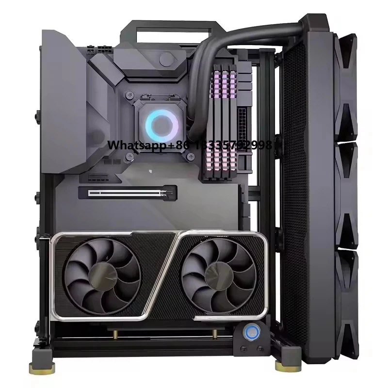 I3 12100 H610m 16G DDR4 M.2 RX580 Gaming Pc Computer with Rgb Desktops Prebuilt Accessories Wholesale Build Desktop Pc
